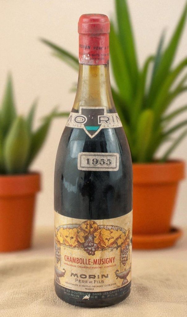 1955 Chambolle Musigny Domaine Morin Pere et Fils