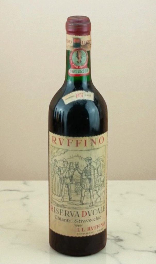 1957 Chianti Classico Ruffino Riserva Ducale