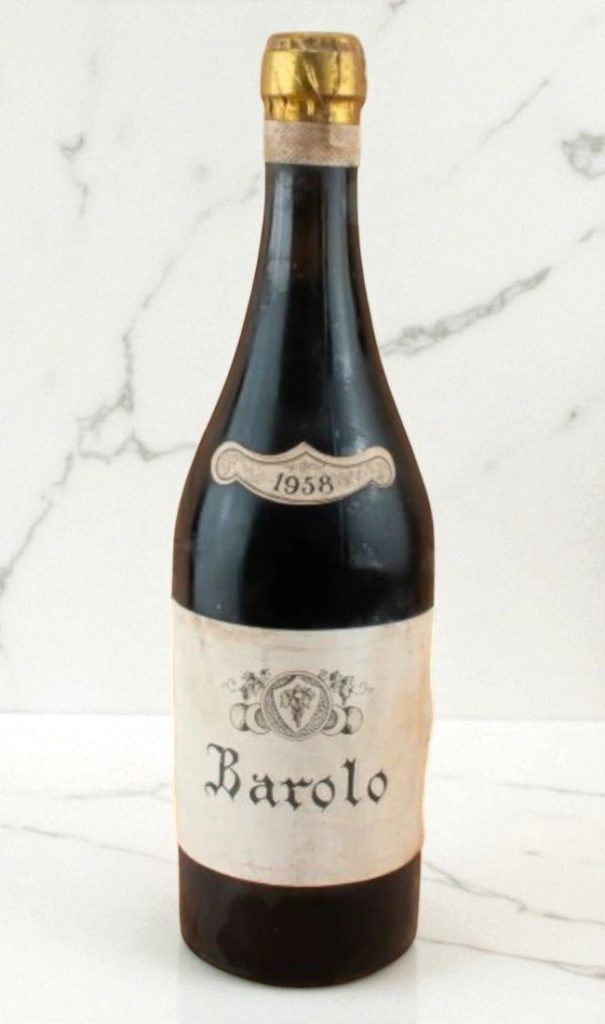 1958 Barolo Giacomo Borgogno