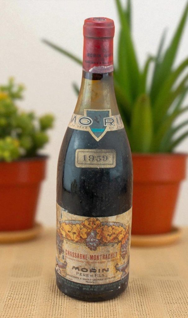 1959 Chassagne Montrachet Morin Pere et Fils