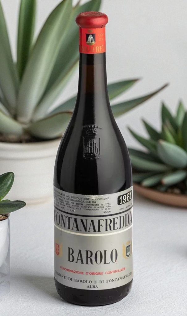 1961 Barolo Fontanafredda Double Magnum