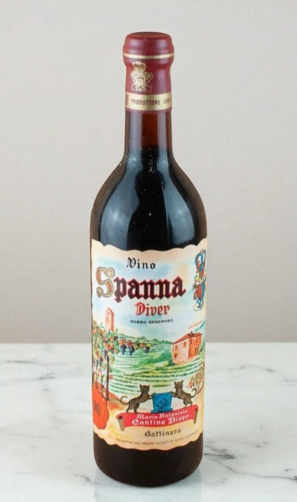 1961 Gattinara Spanna Cantine Diver