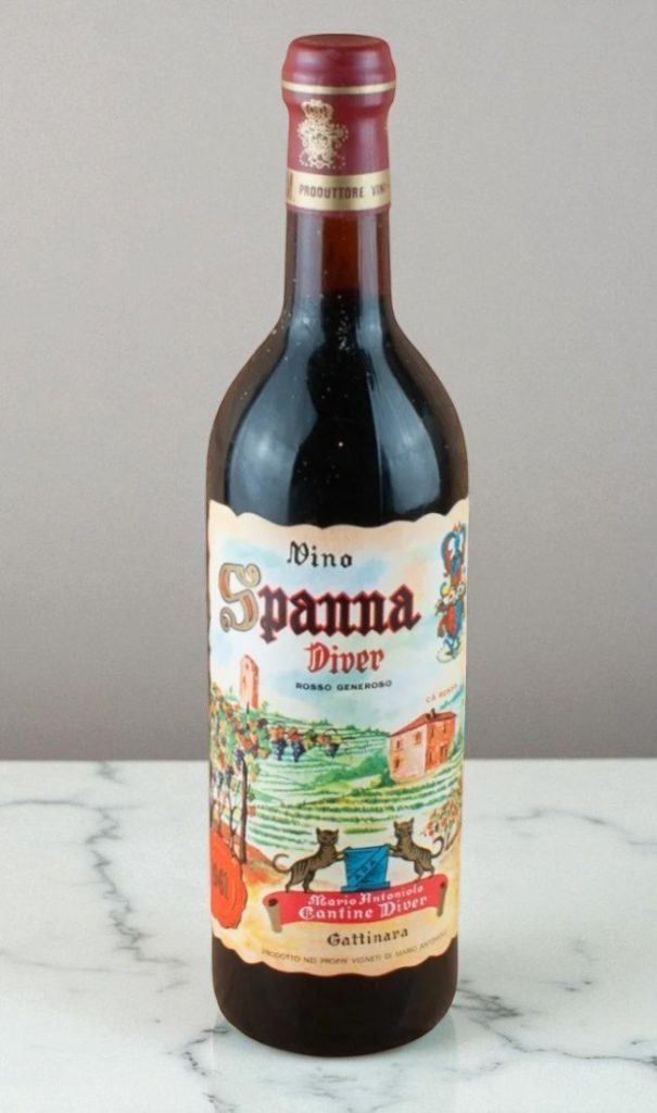 1961 Gattinara Spanna Cantine Diver [M6644]