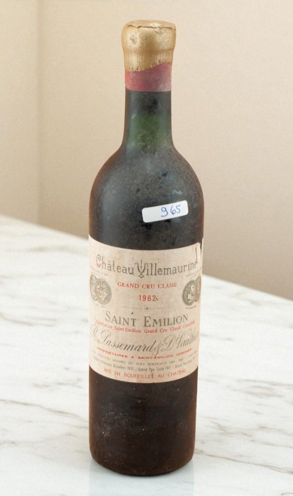 1962 Chateau Villemaurine