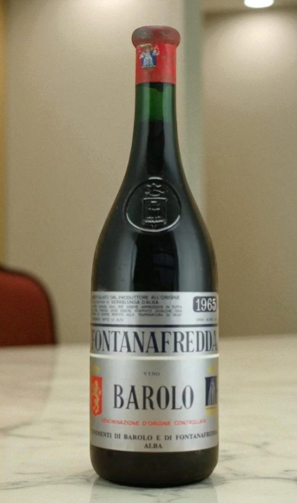 1965 Barolo Fontanafredda