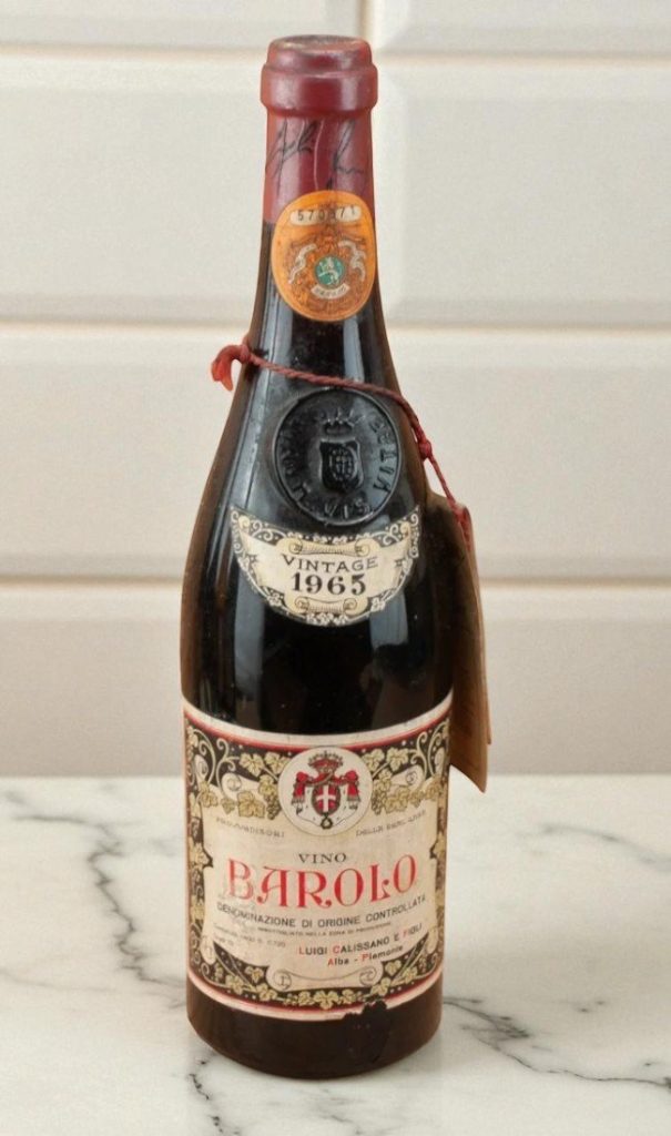 1965 Barolo Luigi Calissano