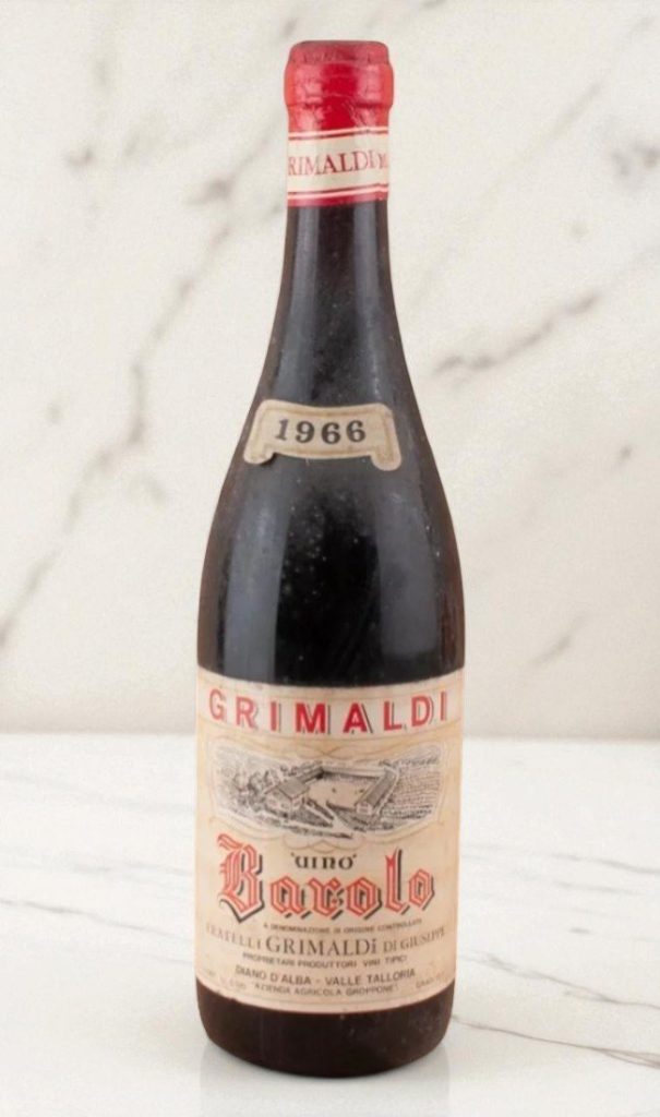 1966 Barolo Fratelli Grimaldi