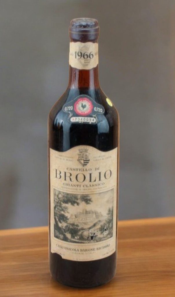 1966 Chianti Classico Castello di Brolio Ricasoli