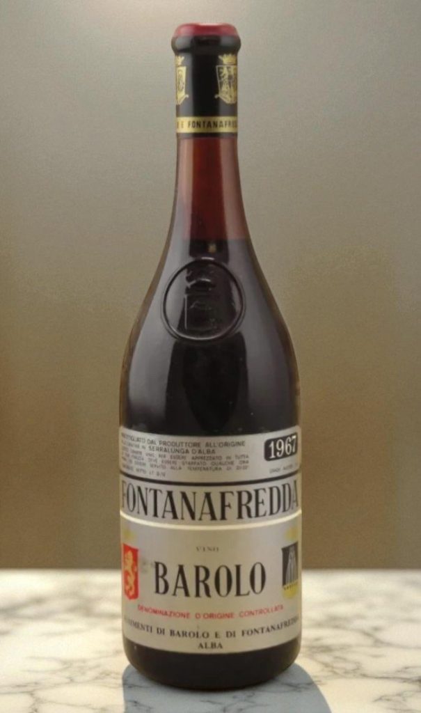 1967 Barolo Fontanafredda
