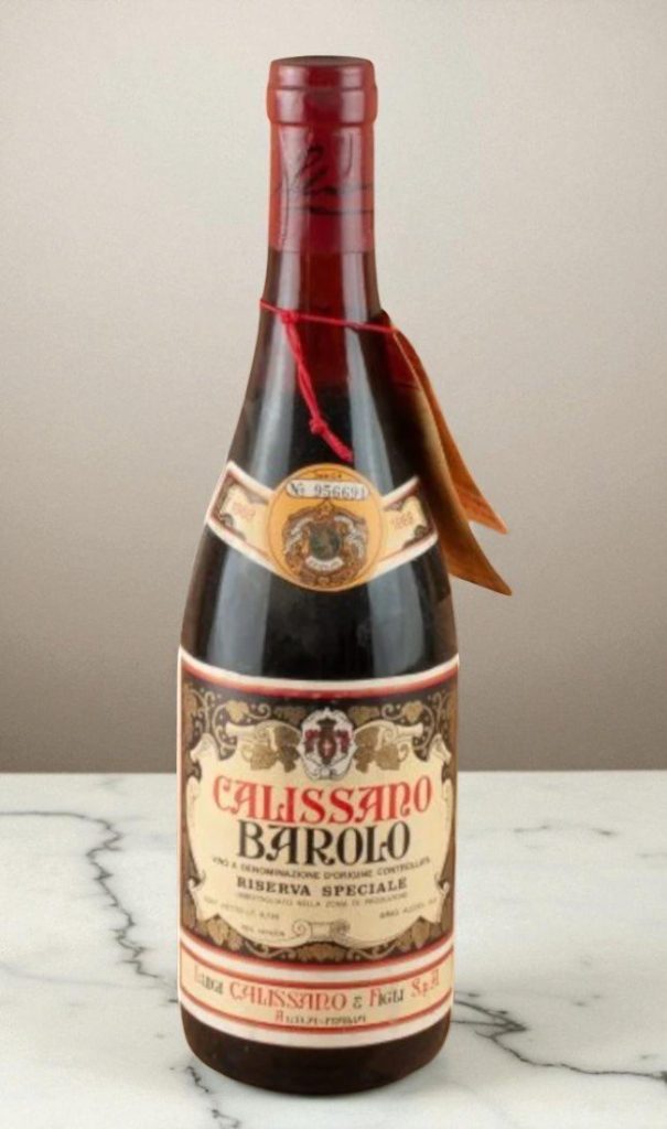1968 Barolo Riserva Speciale Luigi Calissano