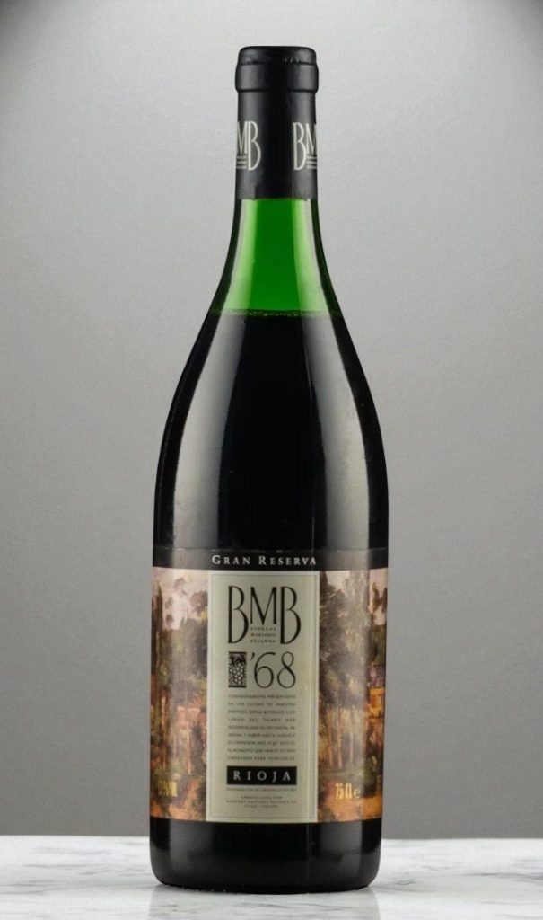1968 Rioja Gran Reserva Bodegas Bujanda