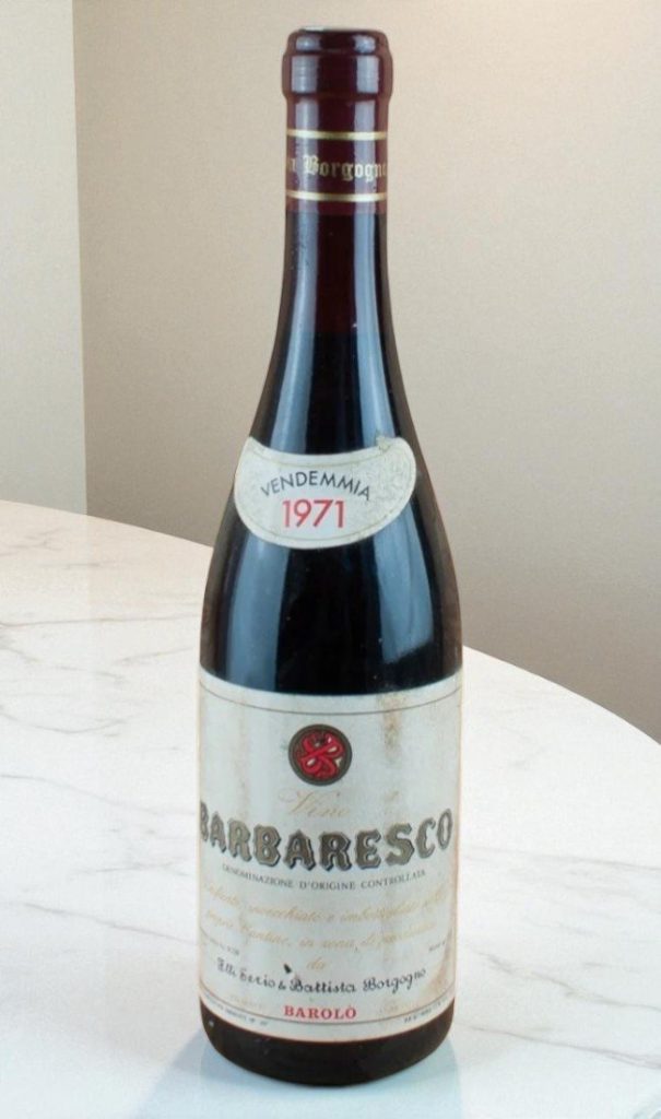 1971 Barbaresco Fratelli Serio e Battista Borgogno