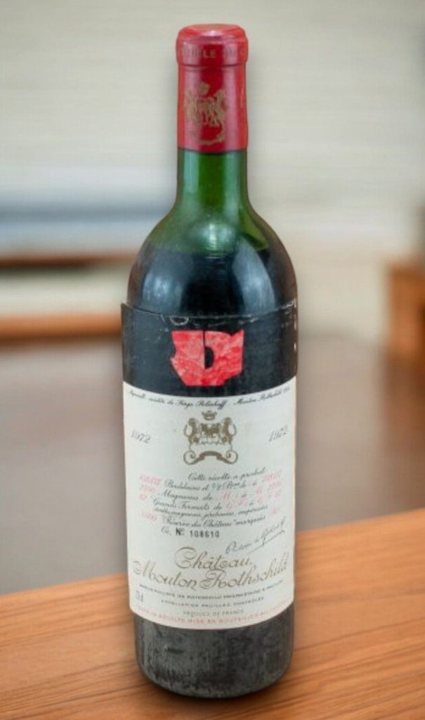 1972 Chateau Mouton Rothschild