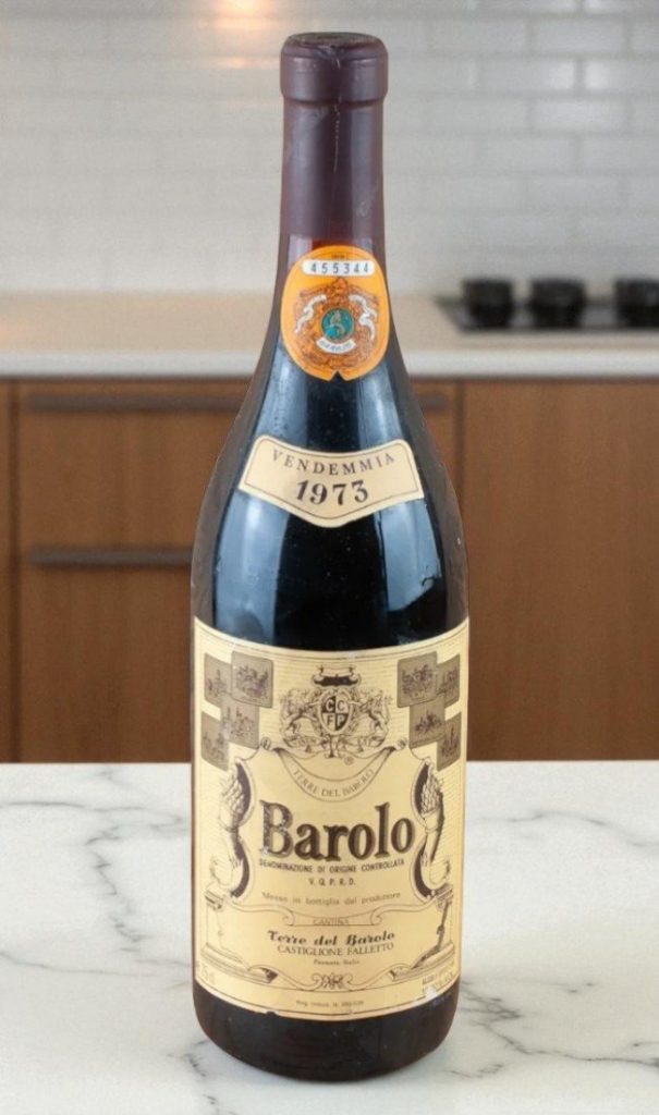 1973 Barolo Terre del Barolo