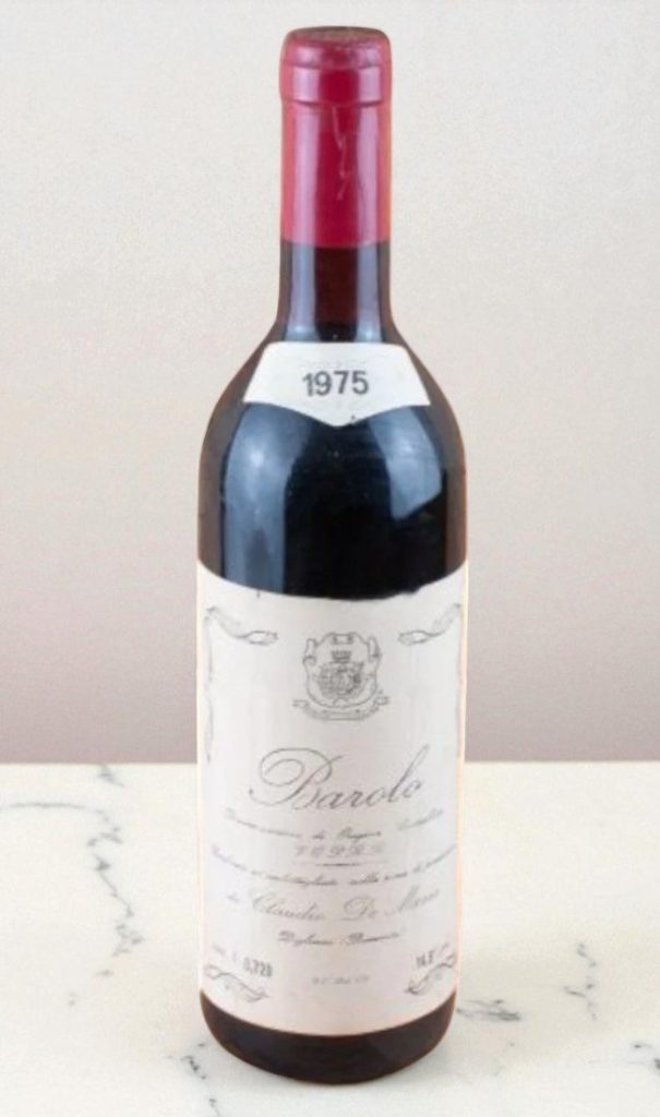 1975 Barolo Claudio De Maria