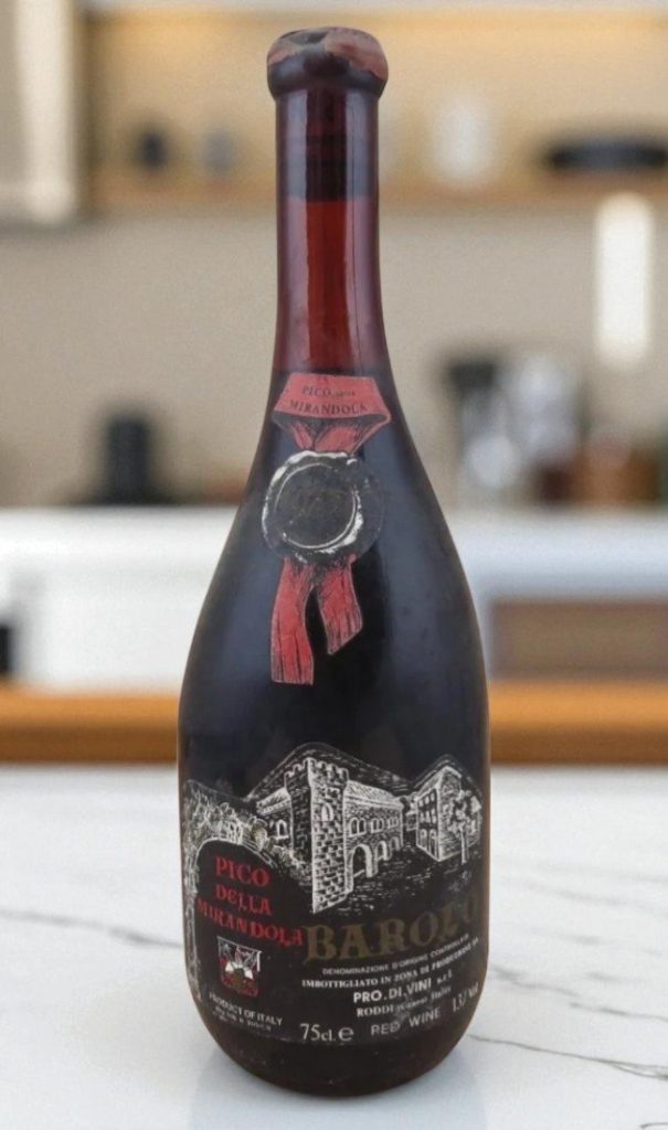 1975 Barolo Pico della Mirandola