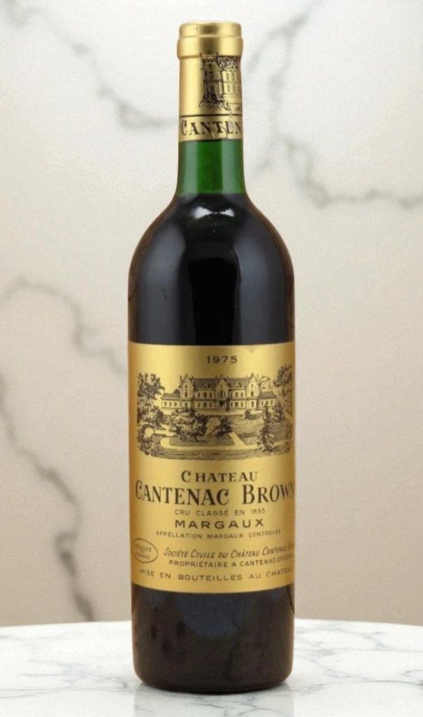 1975 Chateau Cantenac Brown