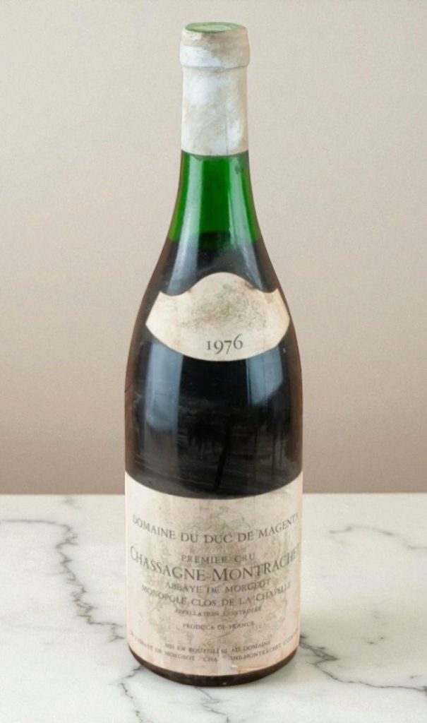 1976 Chassagne Montrachet 1er Cru Clos de la Abbaye de Morgeot