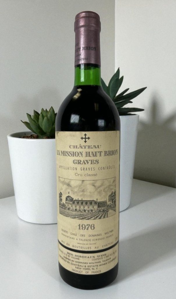 1976 Chateau La Mission Haut Brion