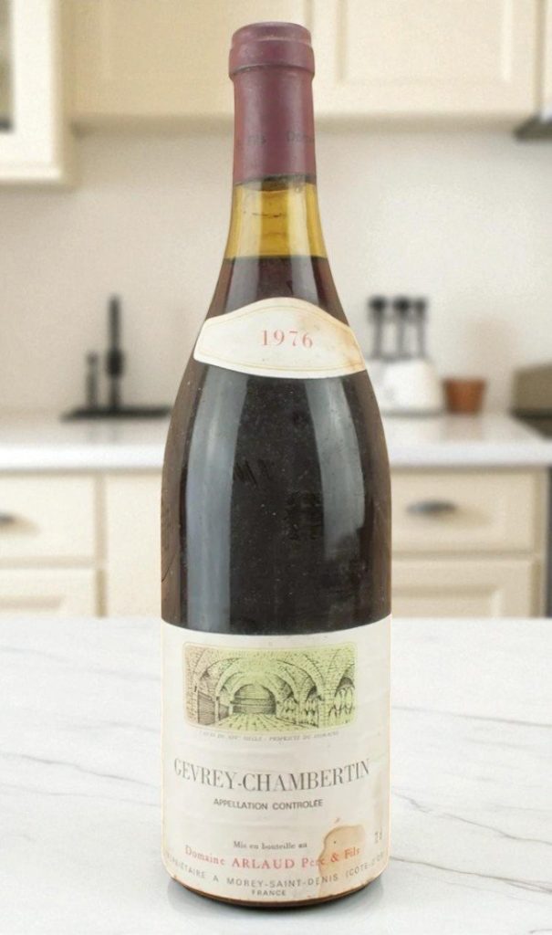 1976 Gevrey Chambertin Domaine Arlaud