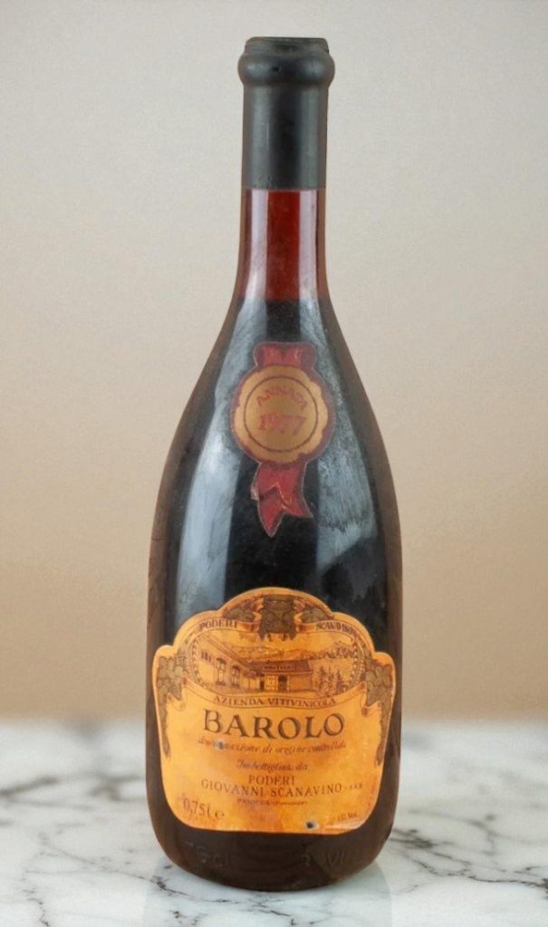 1977 Barolo Giovanni Scanavino
