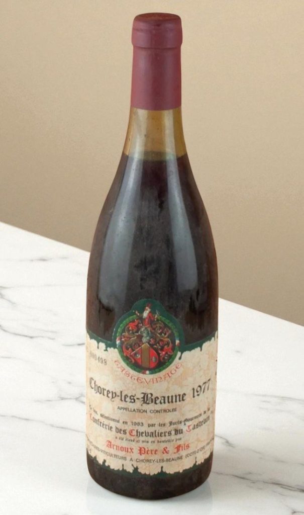 1977 Chorey les Beaune Arnoux Père et Fils