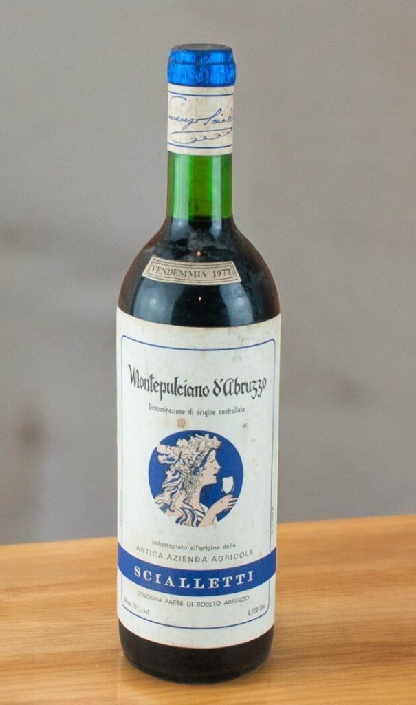 1977 Montepulciano d'Abruzzo Scialletti