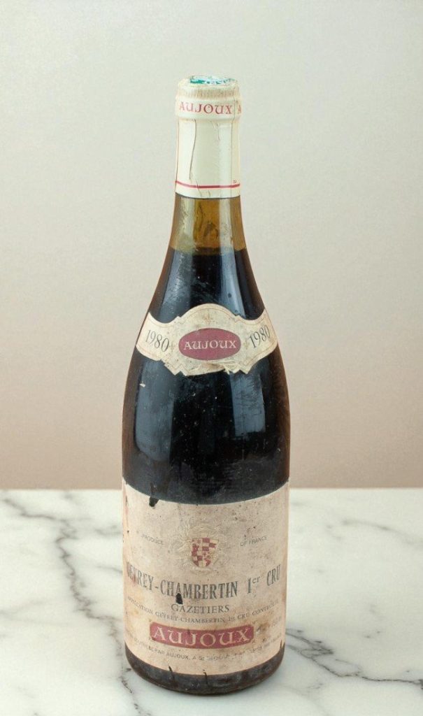 1980 Gevrey Chambertin 1er Cru Les Cazetiers Aujoux