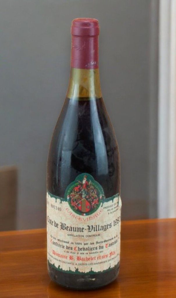 1982 Côte de Beaune Villages Tastevin