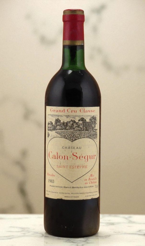 1983 Chateau Calon Segur