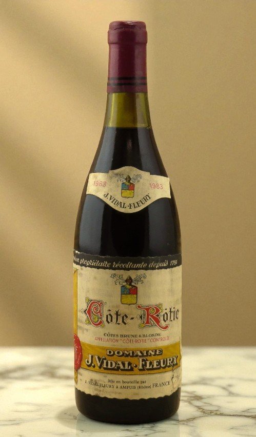 1983 Cote Rotie Vidal Fleury