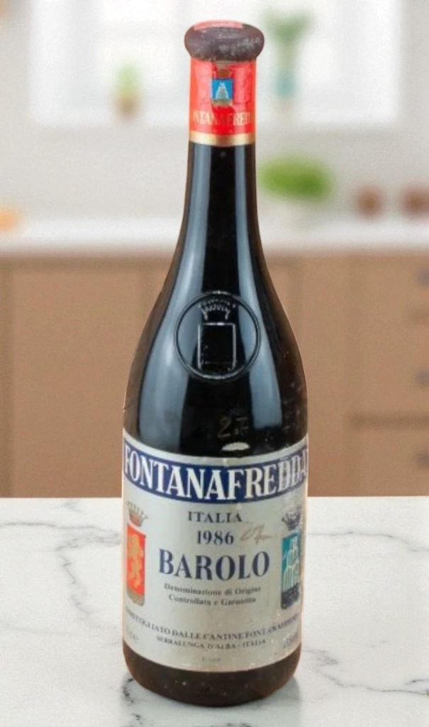 1986 Barolo Fontanafredda [M625]