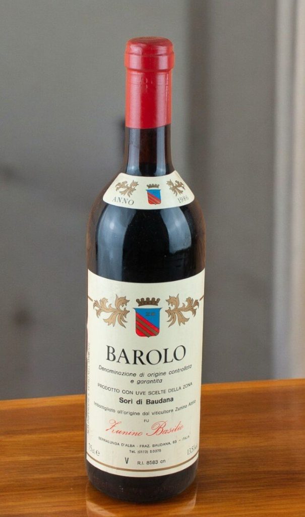 1986 Barolo Sorí di Baudana
