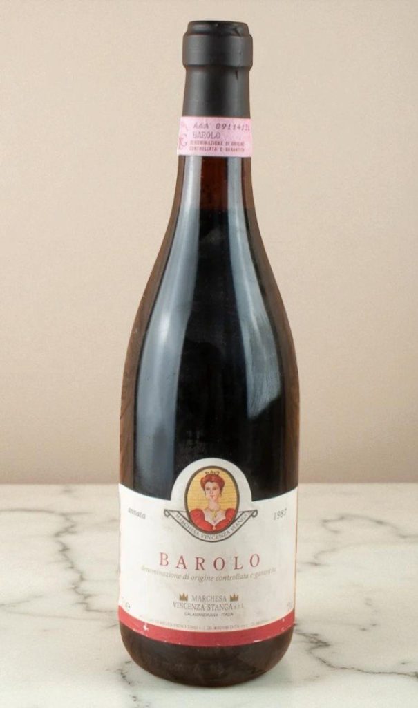 1987 Barolo Marchesa Vincenza Stanga
