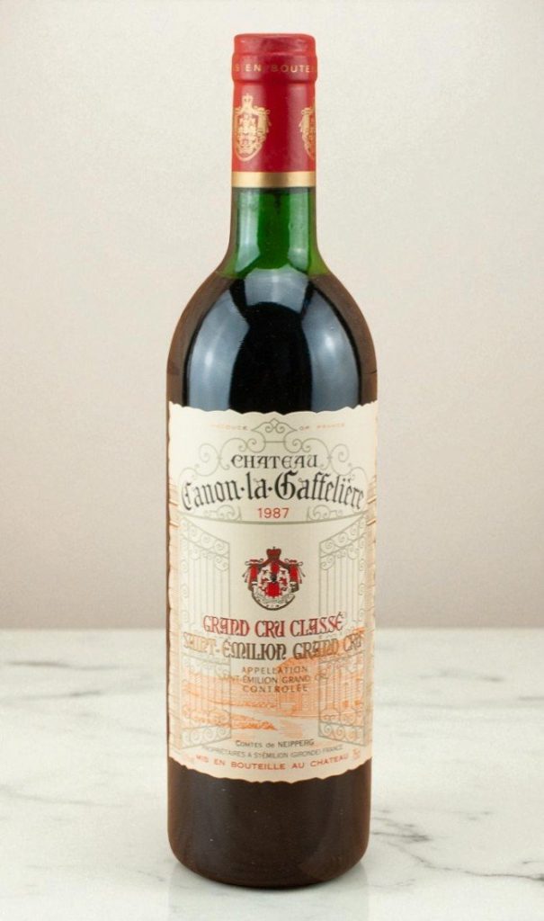 1987 Chateau Canon La Gaffeliere