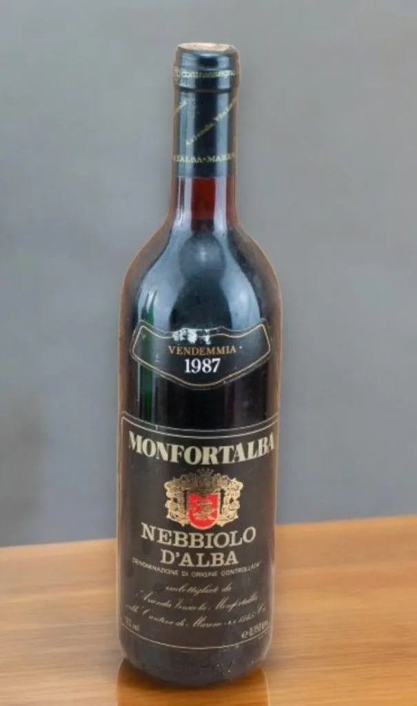 1987 Nebbiolo d'Alba Monfortalba