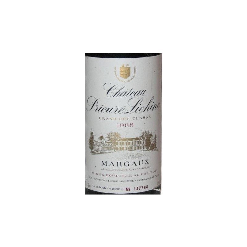 1988 Chateau Prieure Lichine
