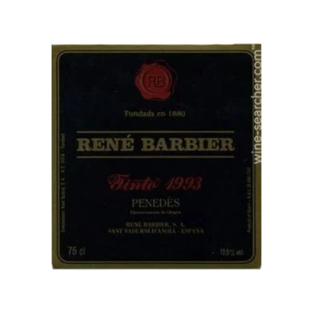 1994 Vino Tinto Penedes Rene Barbier