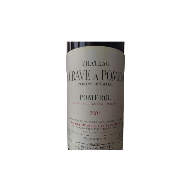 2001 Chateau La Grave a Pomerol
