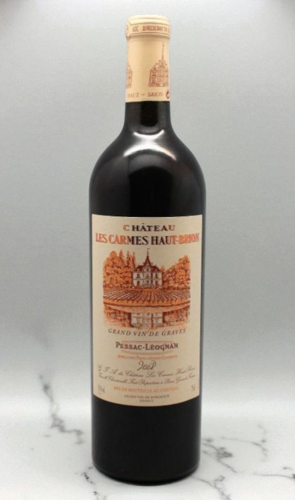 2001 Chateau Les Carmes Haut Brion