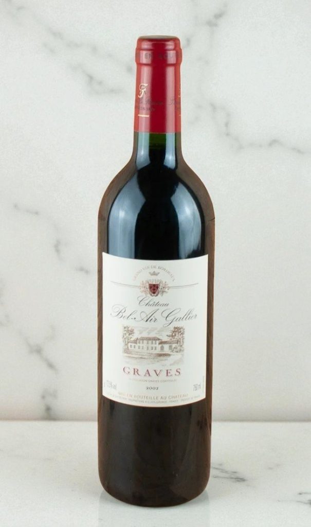 2002 Chateau Bel Air Gallier