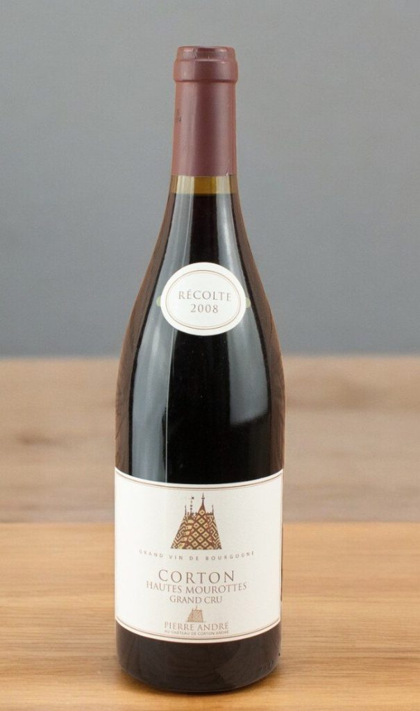 2008 Corton Hautes Mourottes Grand Cru Pierre André