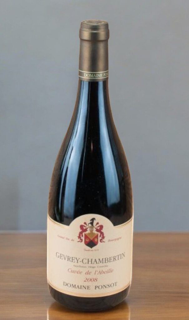 2008 Gevrey Chambertin Cuvée de l'Abeille Domaine Ponsot