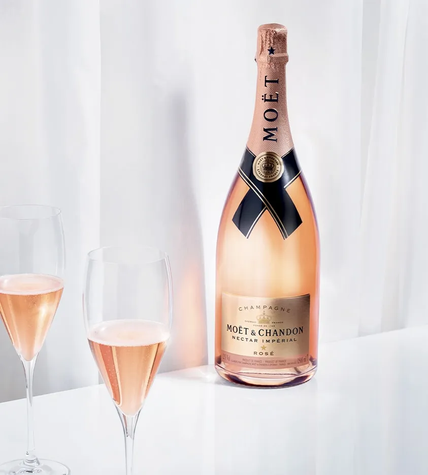 Moët & Chandon NIR Nectar Impérial Rosé Champagne 750ml