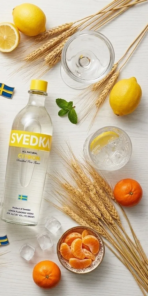 SVEDKA Citron Lemon Flavored Vodka 750ml