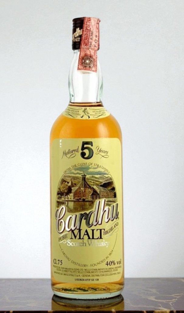 Cardhu 5 Year Old