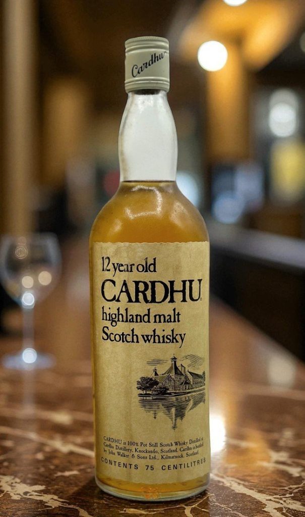 Cardhu Highland malt Scotch Whisky 12 Years Old