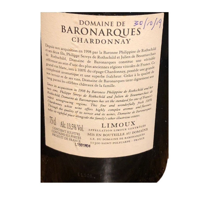 Domaine De Baronarques Limoux 2017