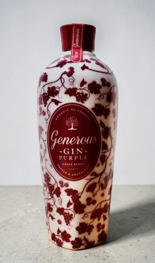 เหล้านอก Generous Pepper & Grapefruit Purple Gin