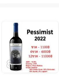 The Pessimist Red Blend 2022